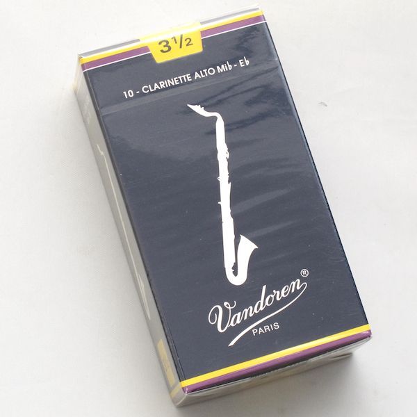 新品 バンドレン アルトクラリネット用リード 3 1/2 トラディショナル