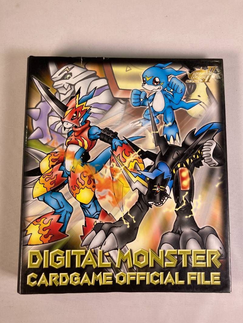 当時物の旧デジモンカード オフィシャルファイル付 当時物の旧デジモン