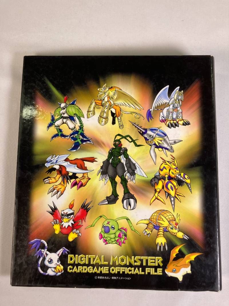 当時物の旧デジモンカード オフィシャルファイル付 当時物の旧デジモン
