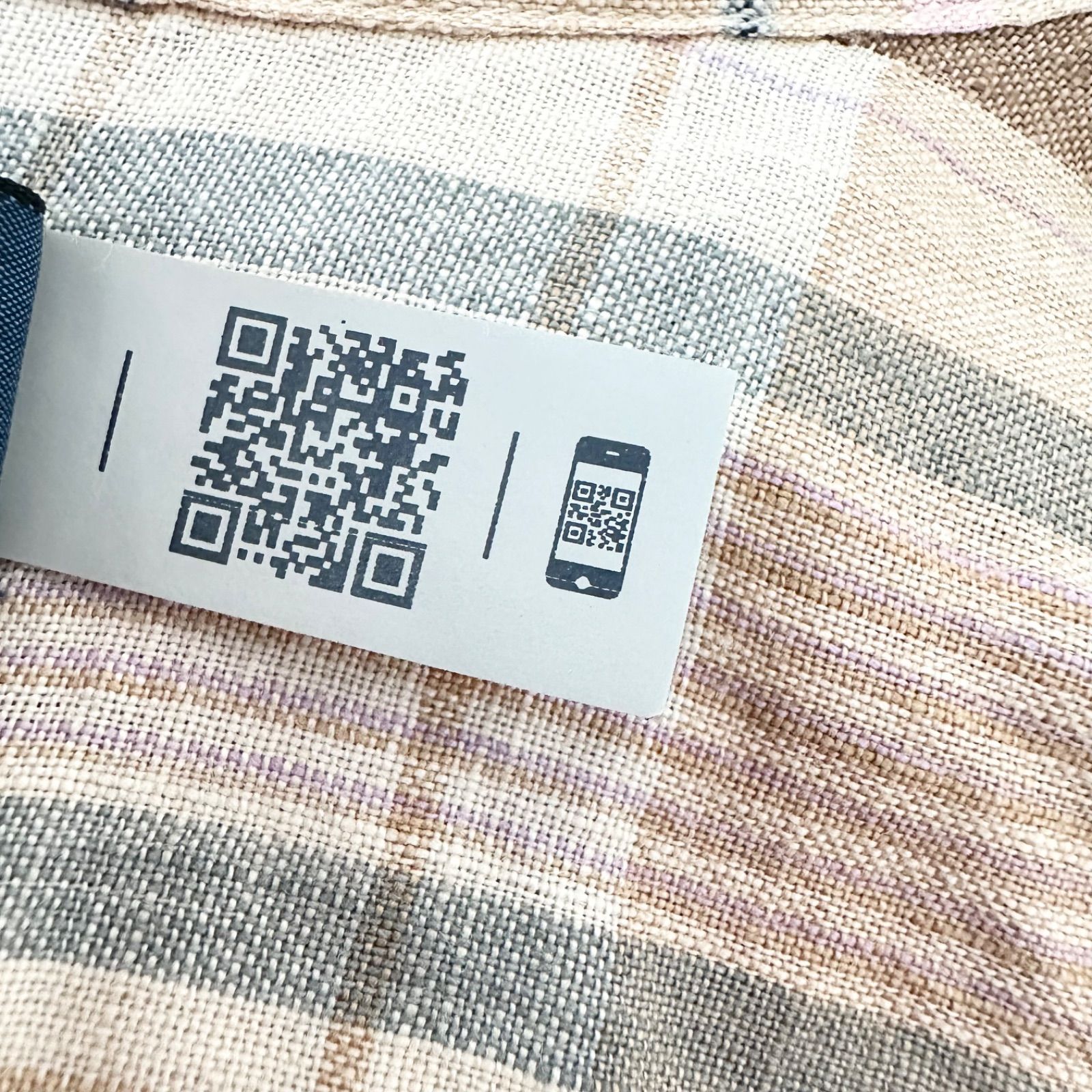 美品 現行品 ポロラルフローレン チェックリネンシャツ XS オーバー