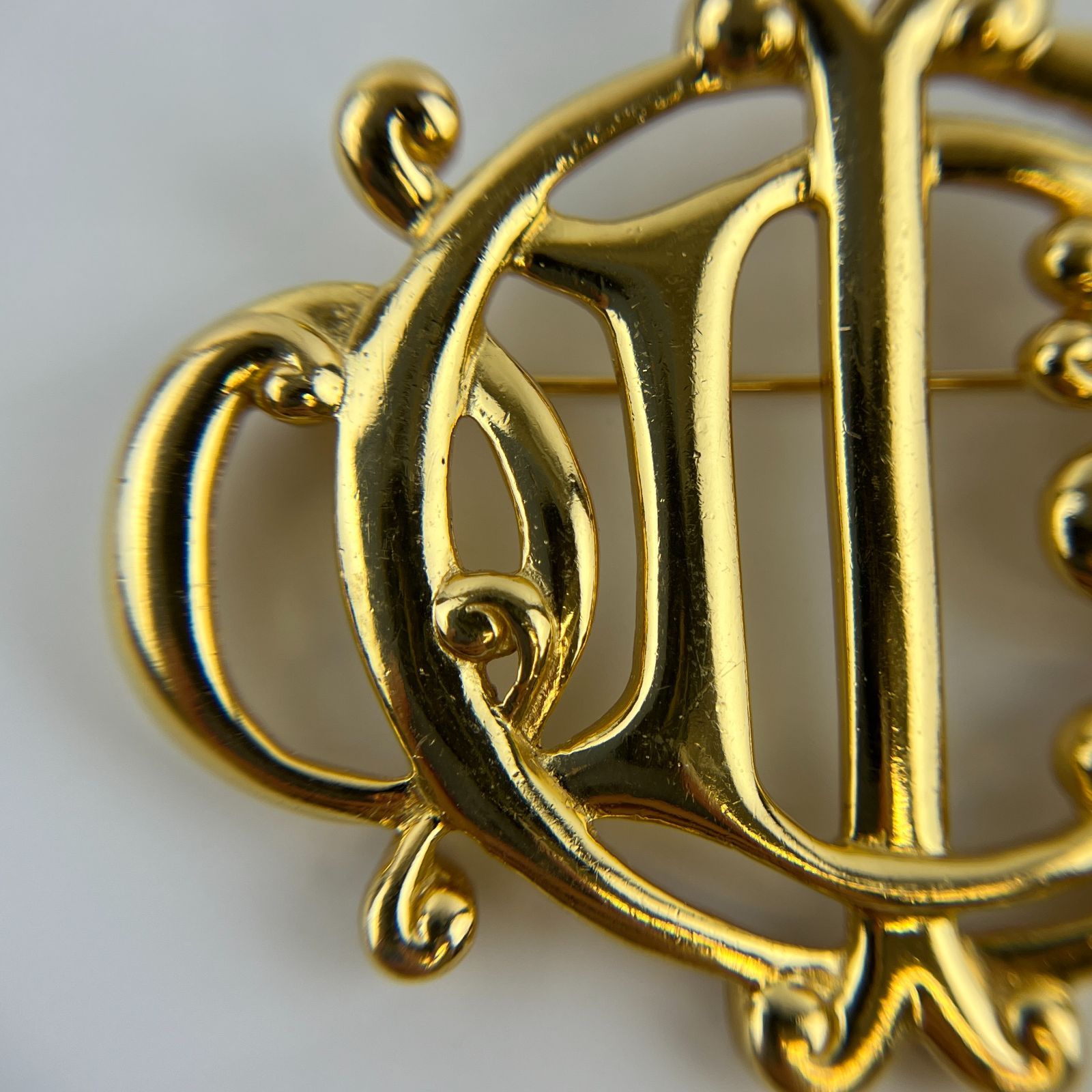 中古】Christian Dior クリスチャンディオール アクセサリー ブローチ