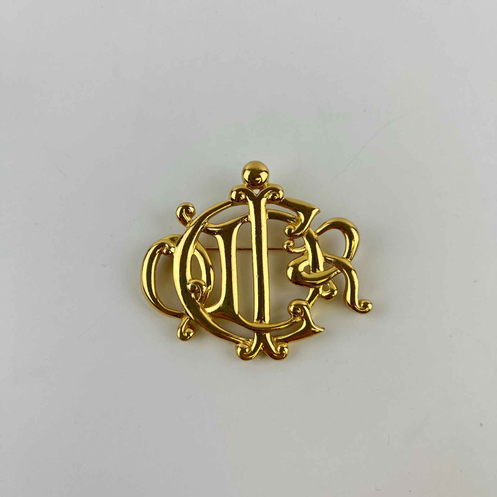 中古】Christian Dior クリスチャンディオール アクセサリー ブローチ