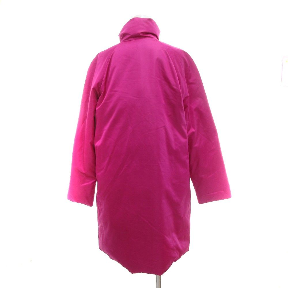 レオナール LEONARD 美品 ダウンコート 40 ミドル ハーフ丈 ジップ