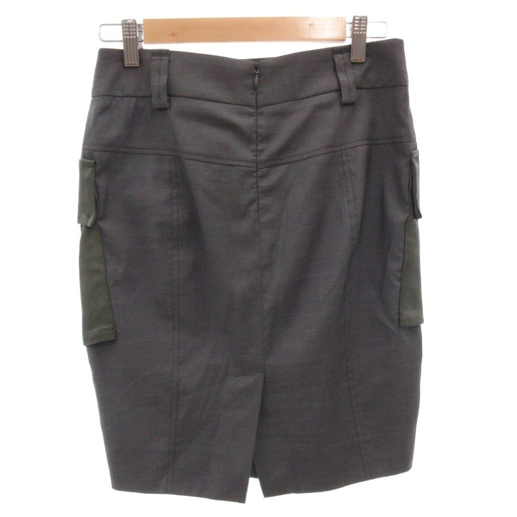 ブルネロクチネリ モニーレ チャコールグレー スカート ブルネロ