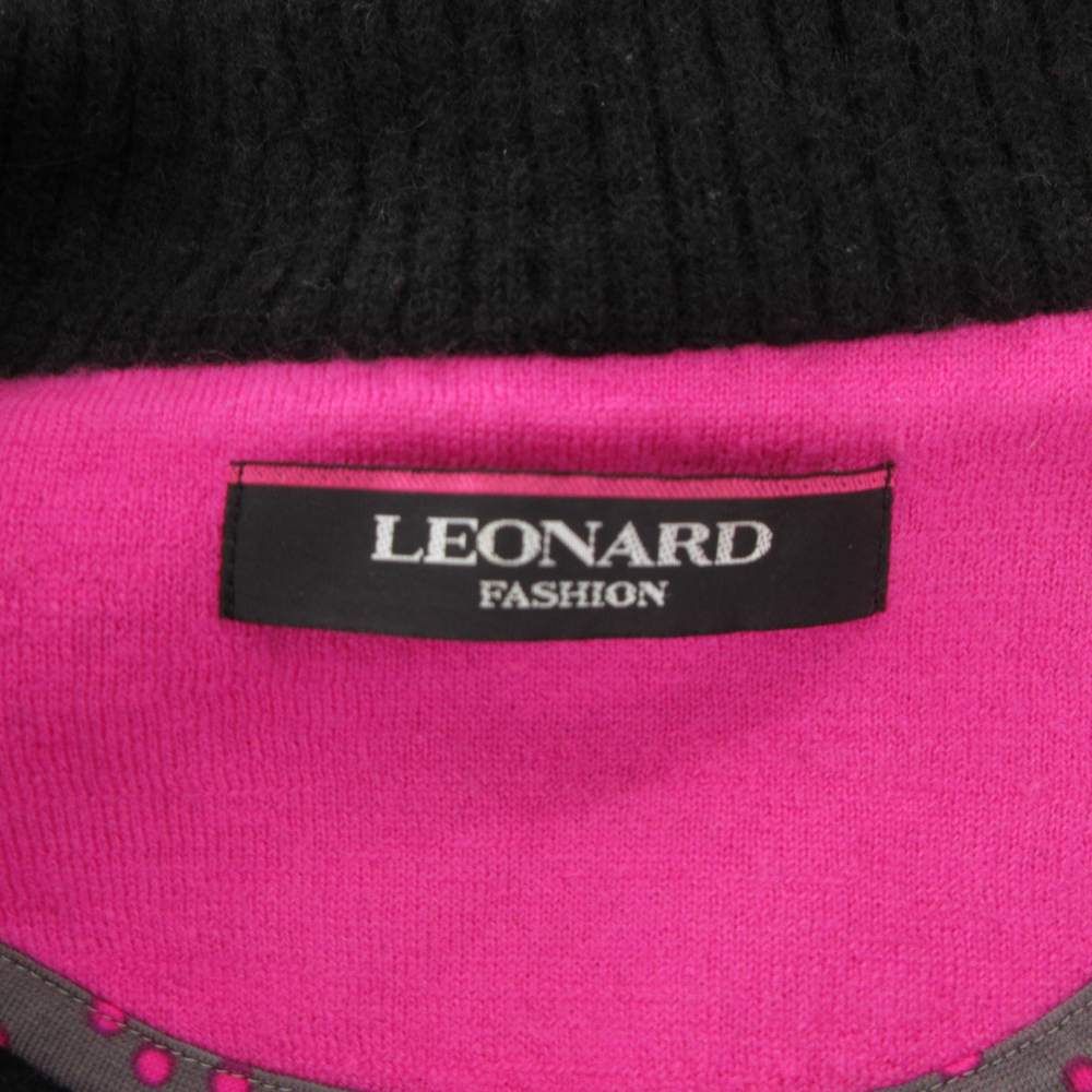 レオナール LEONARD FASHION ジャケット 2 アルパカ混 ウール バイ