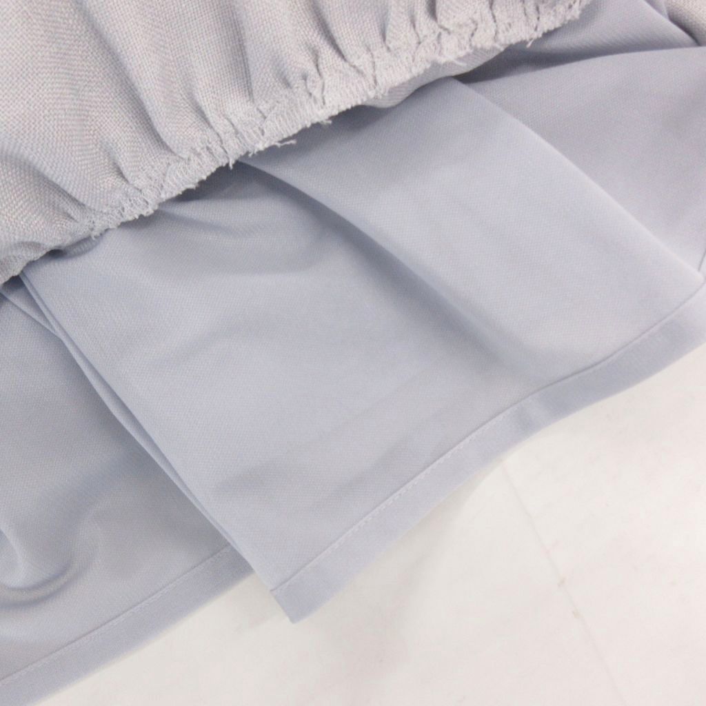 フォクシーニューヨーク FOXEY NEW YORK ワンピース 38 青 ブルー