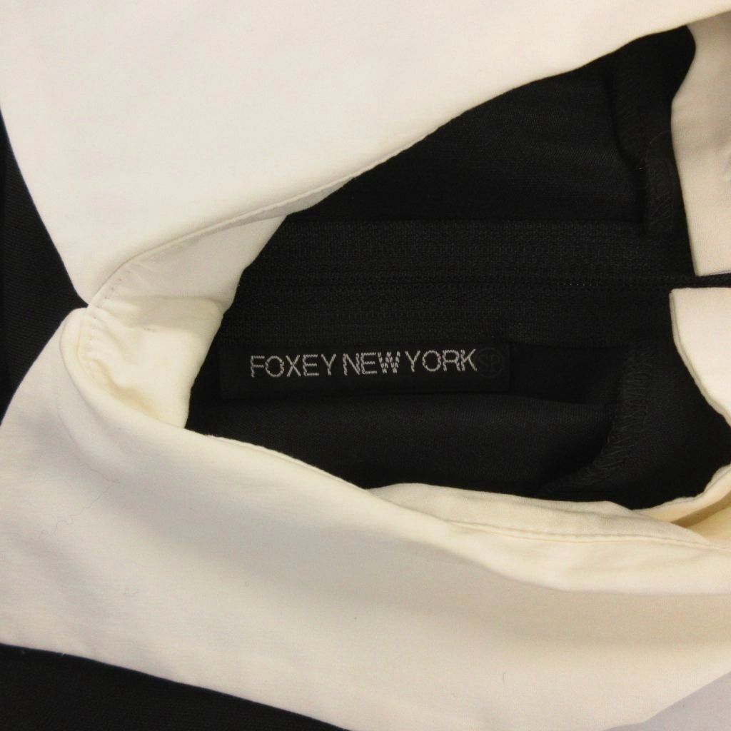 フォクシーニューヨーク FOXEY NEW YORK ワンピース 40 黒 ブラック
