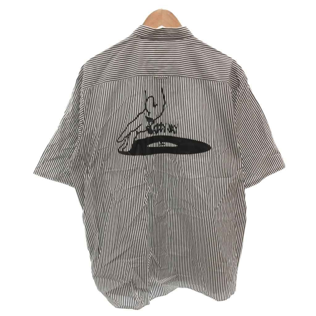 ユニフォームエクスペリメント uniform experiment BDシャツ S 白