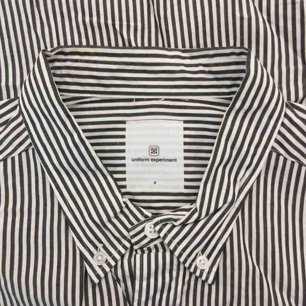 ユニフォームエクスペリメント uniform experiment BDシャツ S 白
