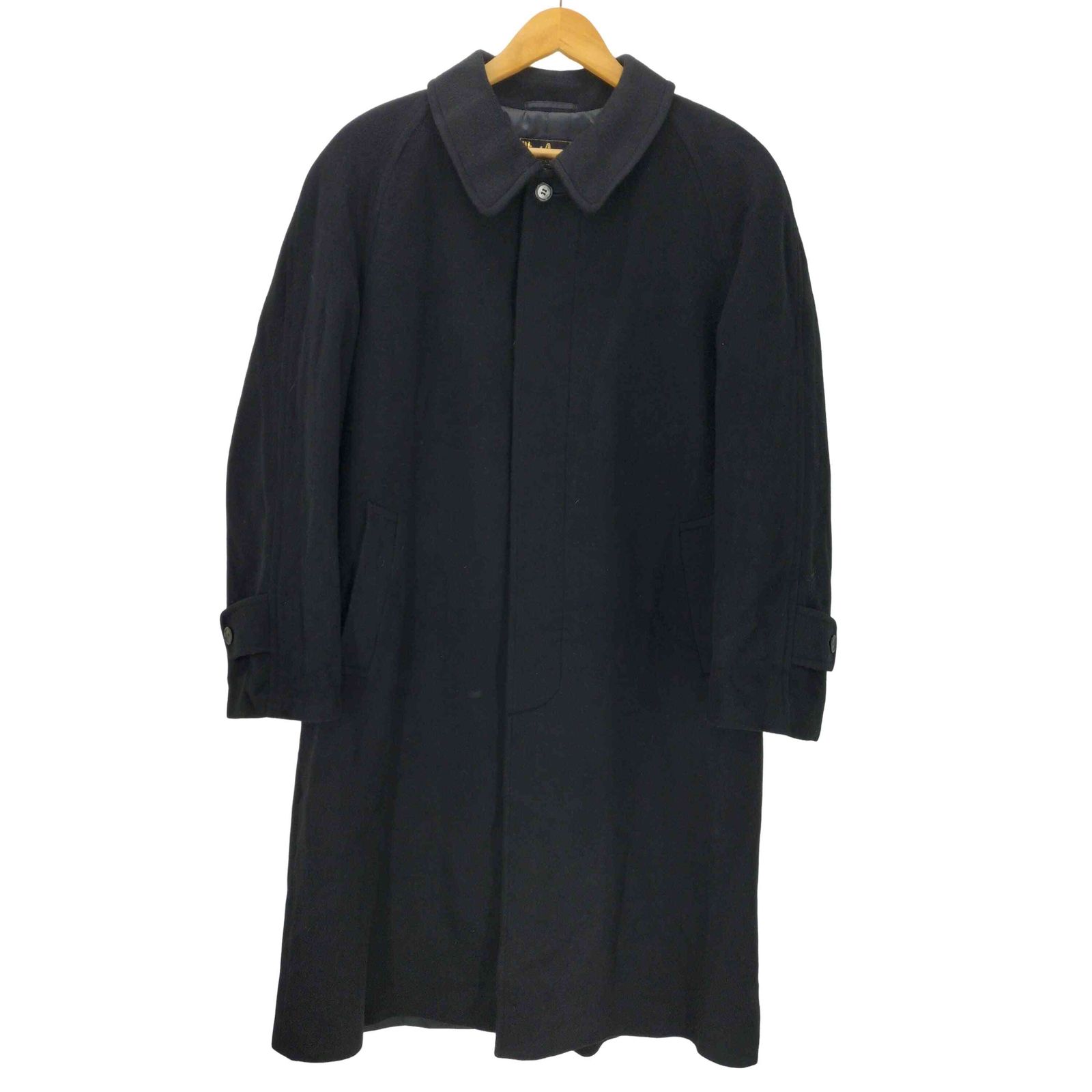 カシミヤ CASHMERE CASHMERE 100% Balmacaan Long Coat カシミア 100