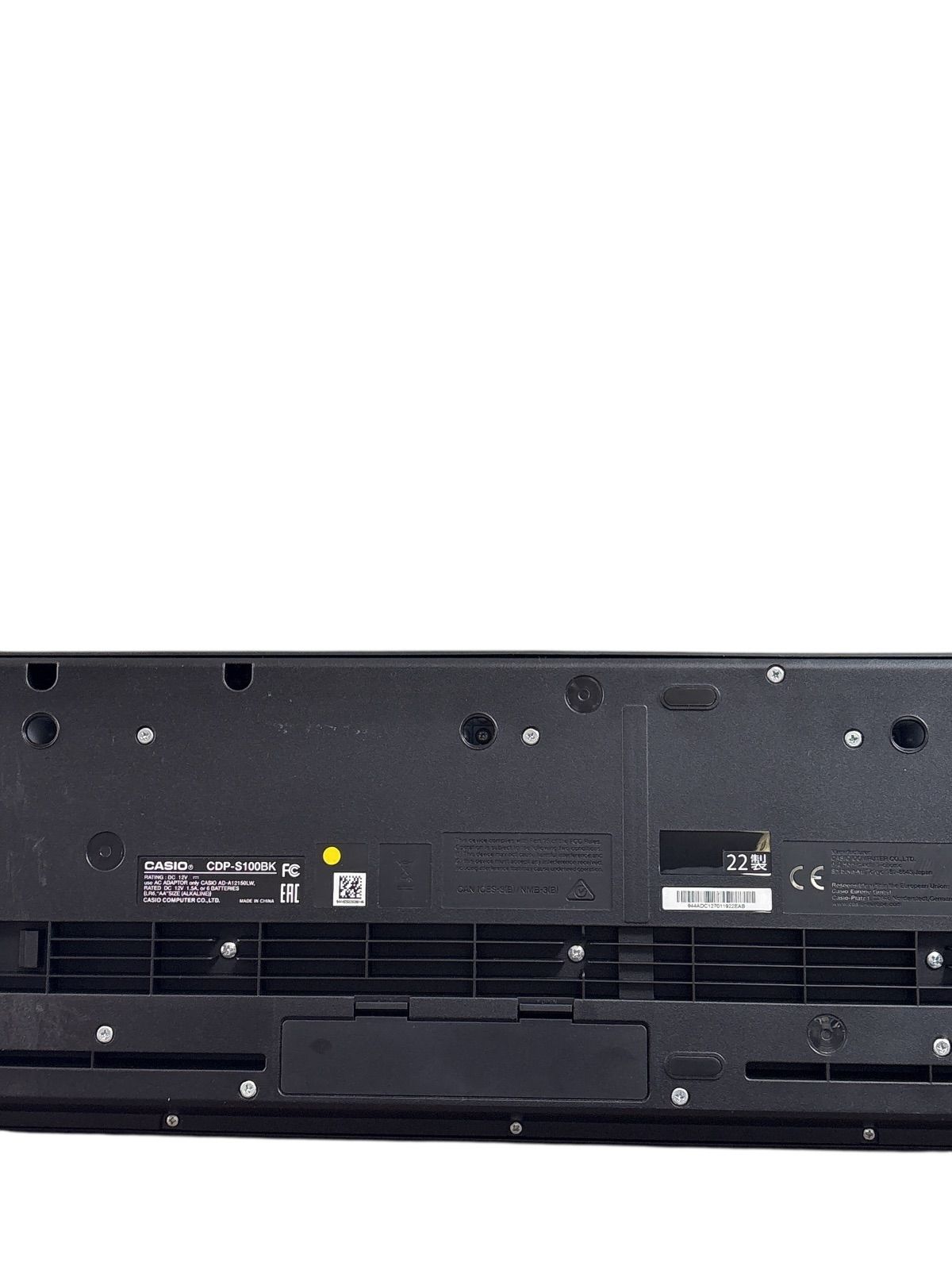 CASIO CDP-S100BK 電子ピアノ 88鍵盤 2022年製 - メルカリ