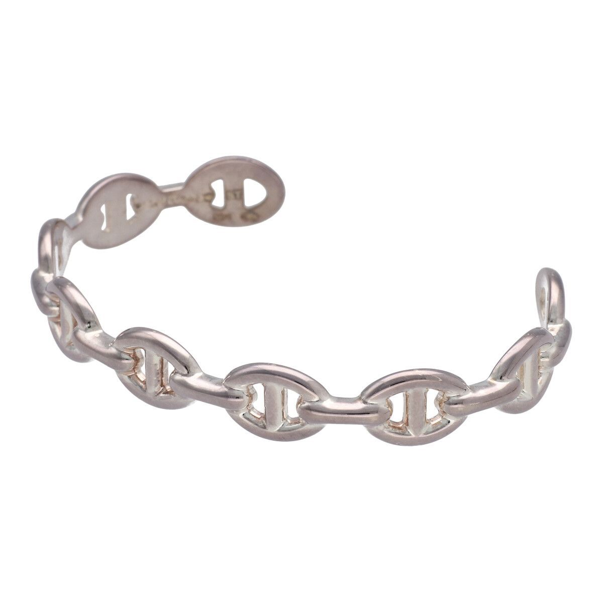 中古】 HERMES エルメス バングル シェーヌダンクル アンシェネ MM