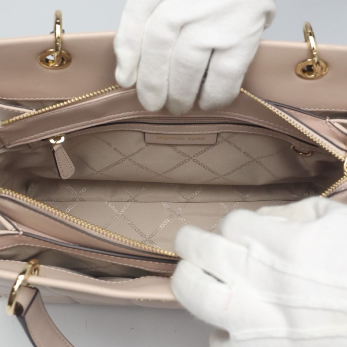 マイケルコース 30FIGUSS6L キルティング 2WAYバッグ ショルダーバッグ  