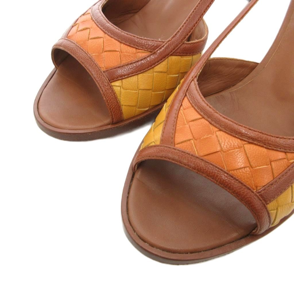 ボッテガヴェネタ BOTTEGA VENETA サンダル イントレチャート レザー