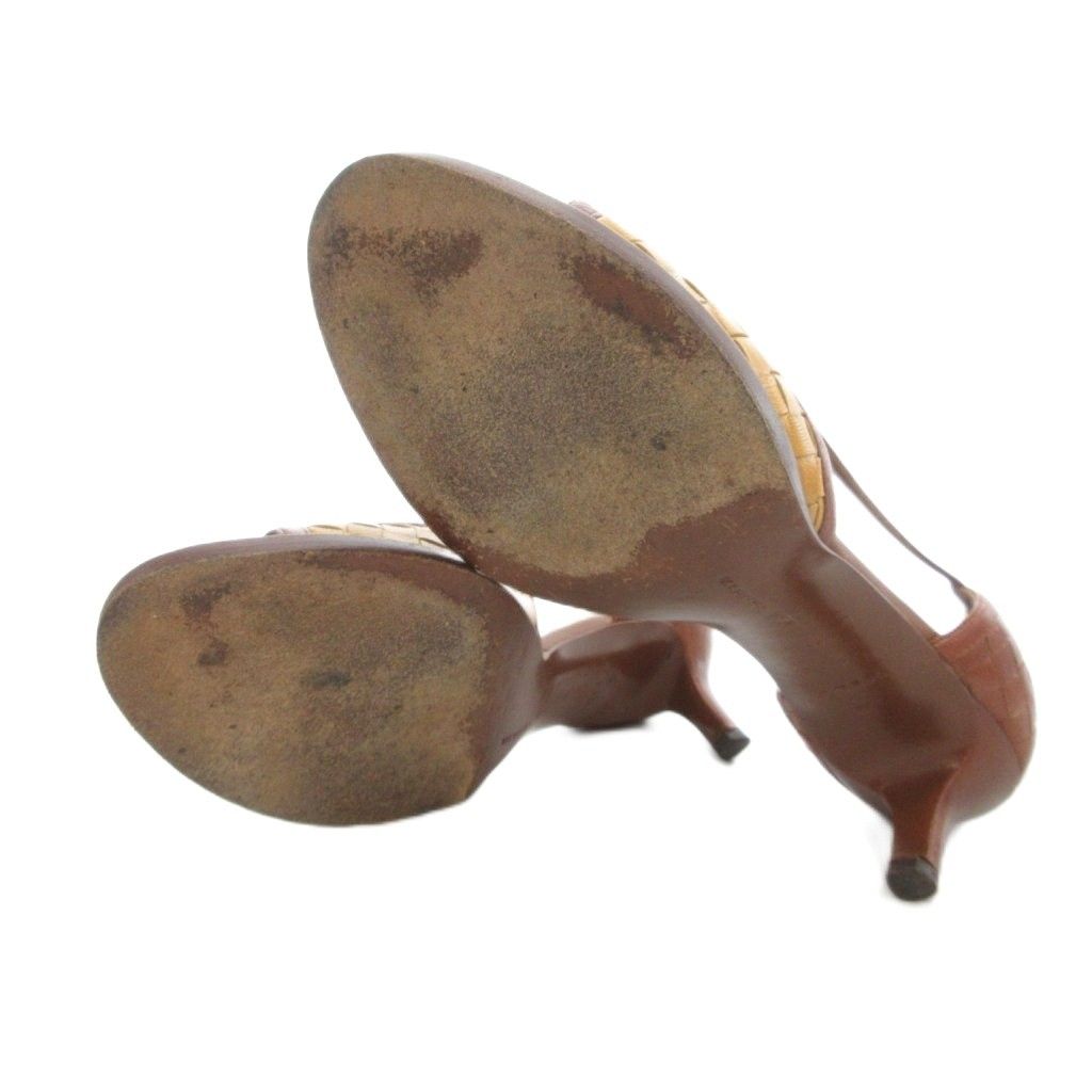 ボッテガヴェネタ BOTTEGA VENETA サンダル イントレチャート レザー