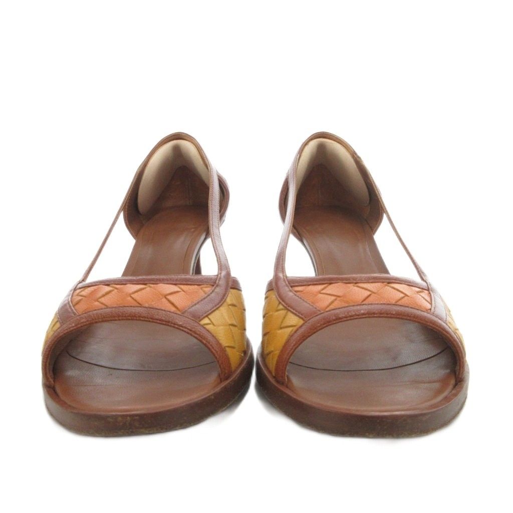 ボッテガヴェネタ BOTTEGA VENETA サンダル イントレチャート レザー