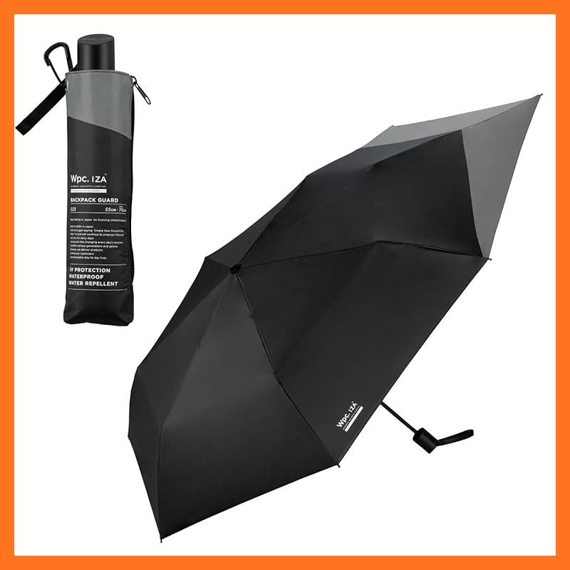 新品】 【2025】男の晴雨兼用傘 日傘 IZA Type:BACKPACK GUARD