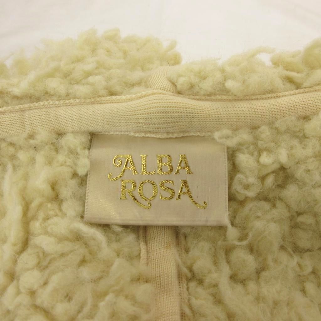 アルバローザ ALBA ROSA ダッフルコート 1 ベージュ フード付き 長袖