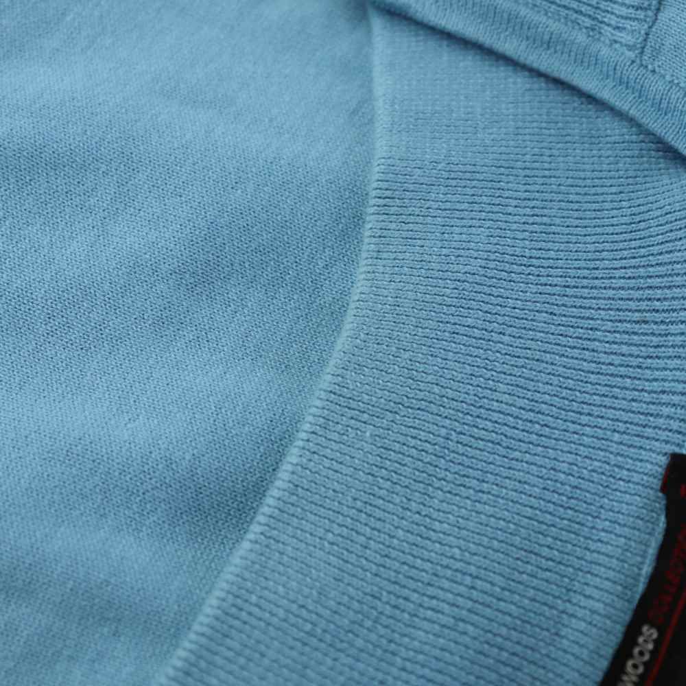 ナイキ NIKE タイガーウッズ ハーフジップセーター カットソー XL 水色