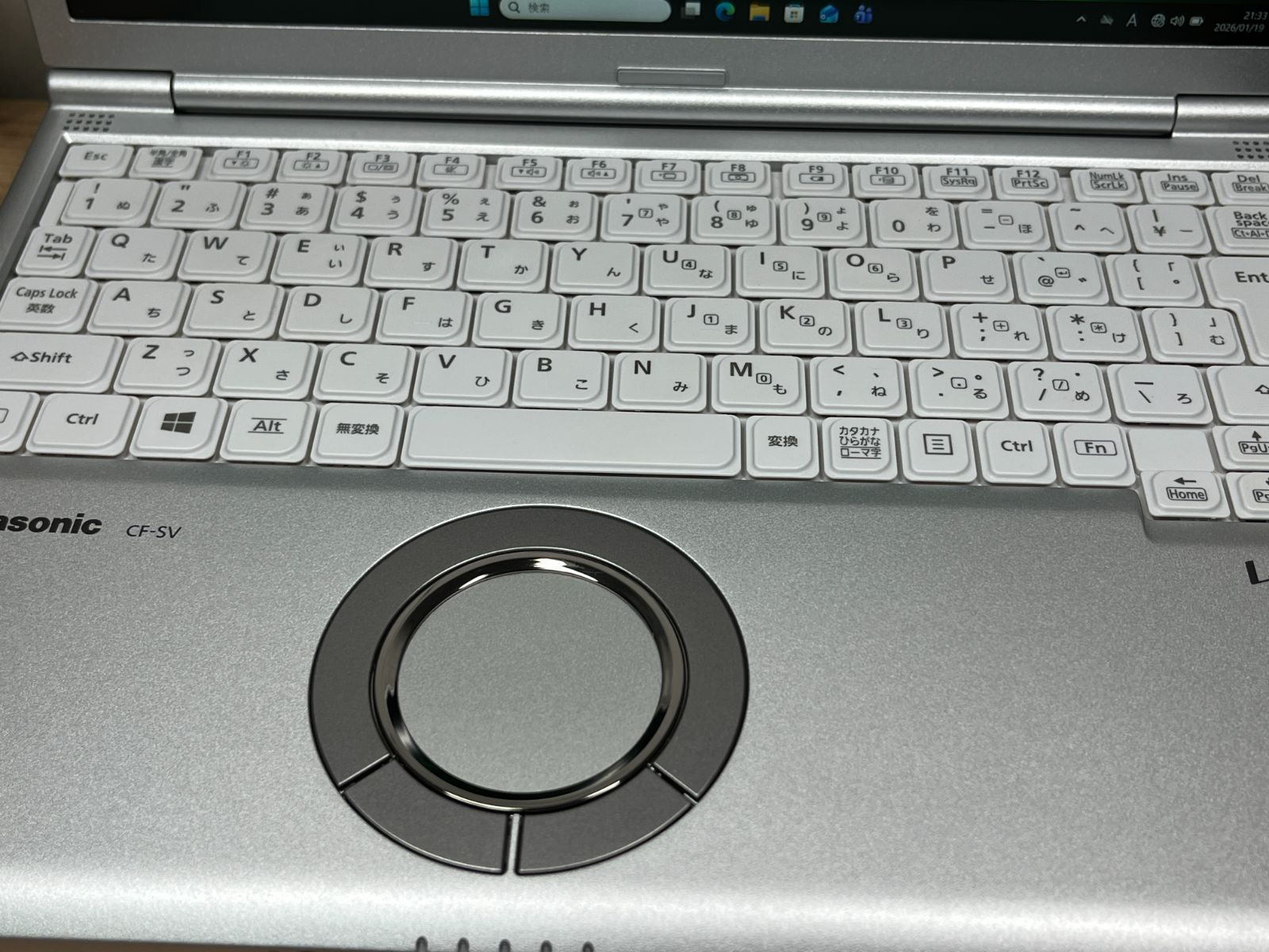 DVDモデル・美品＞0111 軽量 Panasonic レッツノート CF-SV8 8GB