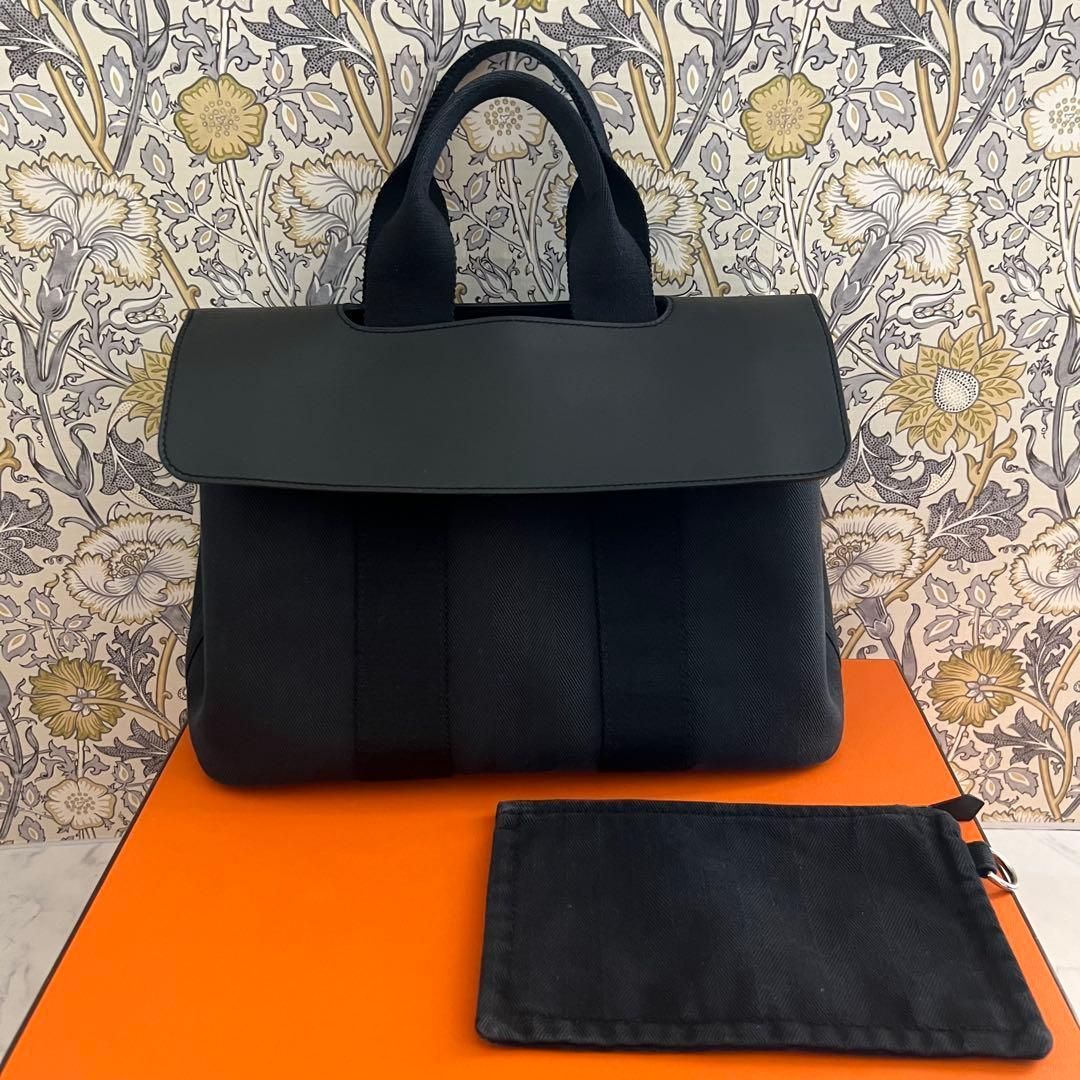 極美品 エルメス HERMES ヴァルパライソPM ブラック ポーチ付 - メルカリ