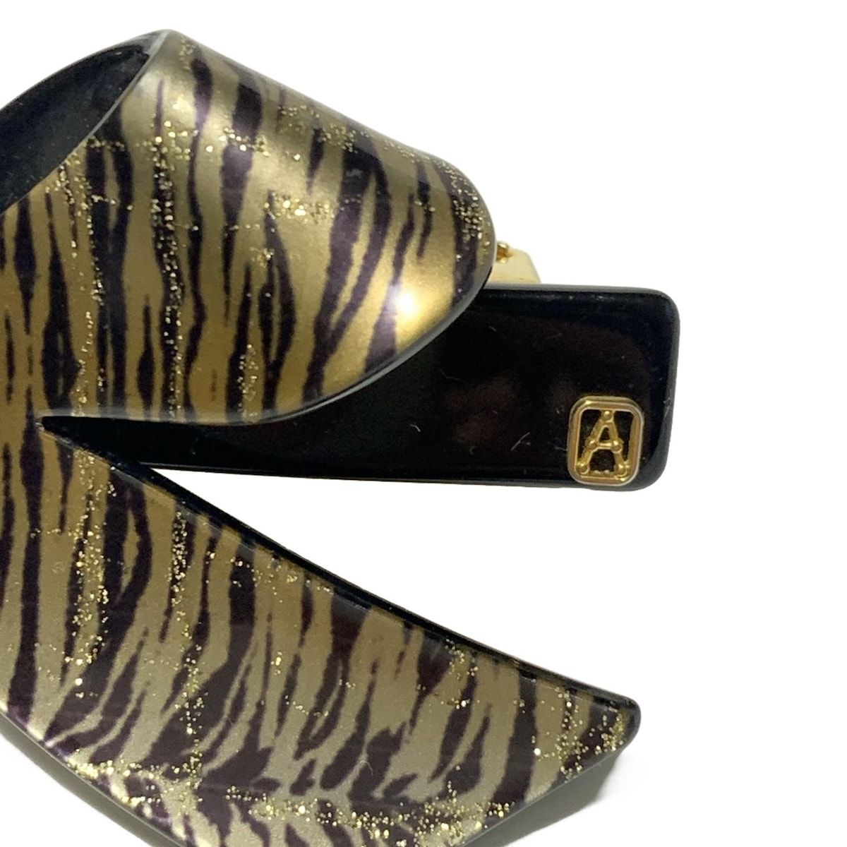 ALEXANDRE de PARIS(アレクサンドル ドゥ パリ) バレッタ - 黒