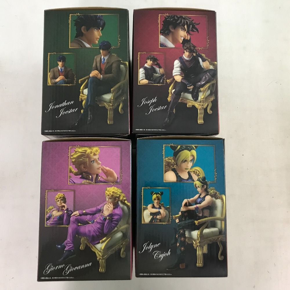 【美品】一番くじ ジョジョワールド A賞 ジョナサン E賞 ジョルノ 2体セット 02w21739 一番くじ ジョジョの奇妙な冒険 -THE☆JOJO WORLD