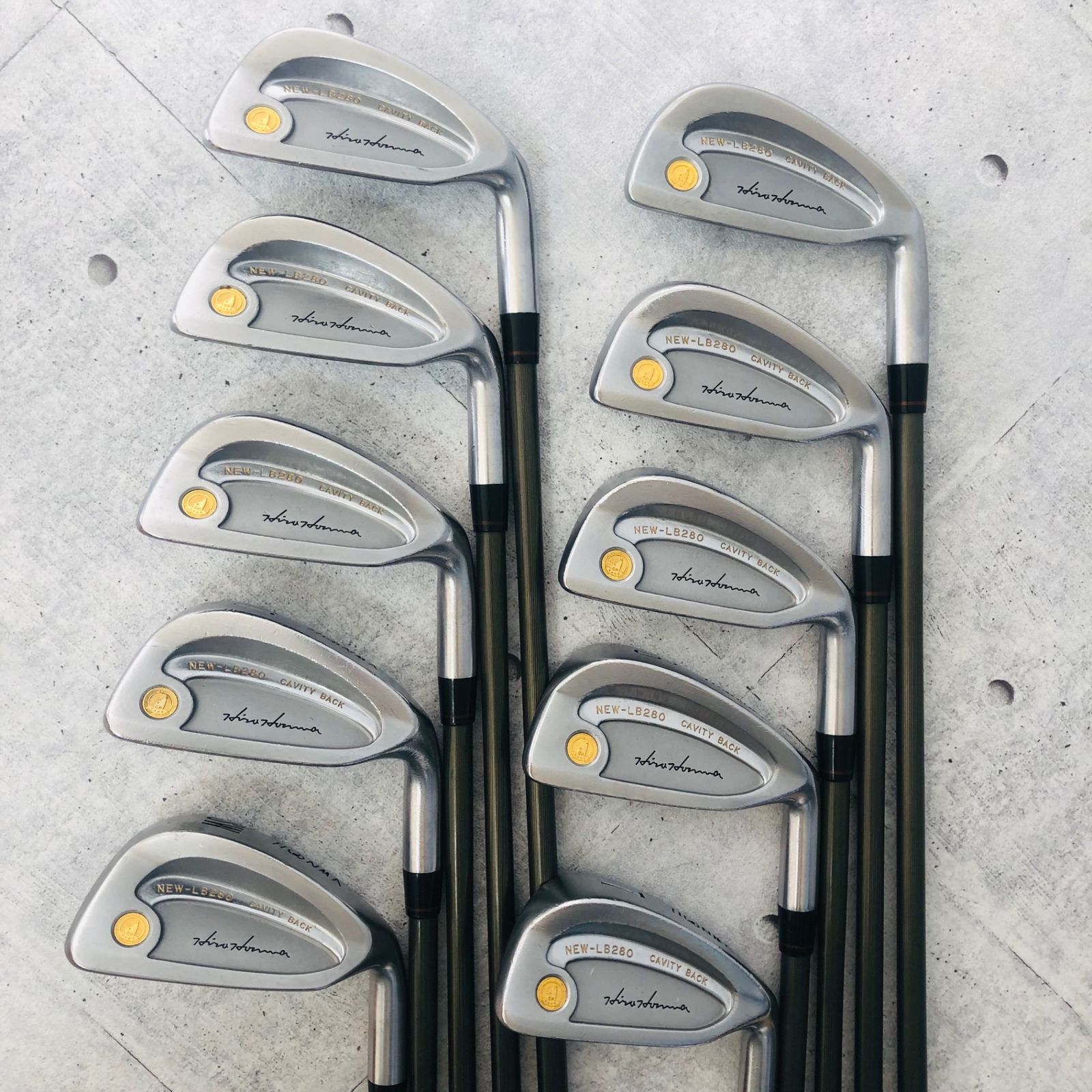 HONMA ホンマ NEW-LB280 CAVITY BACK キャビティバック 4星 4S 10本