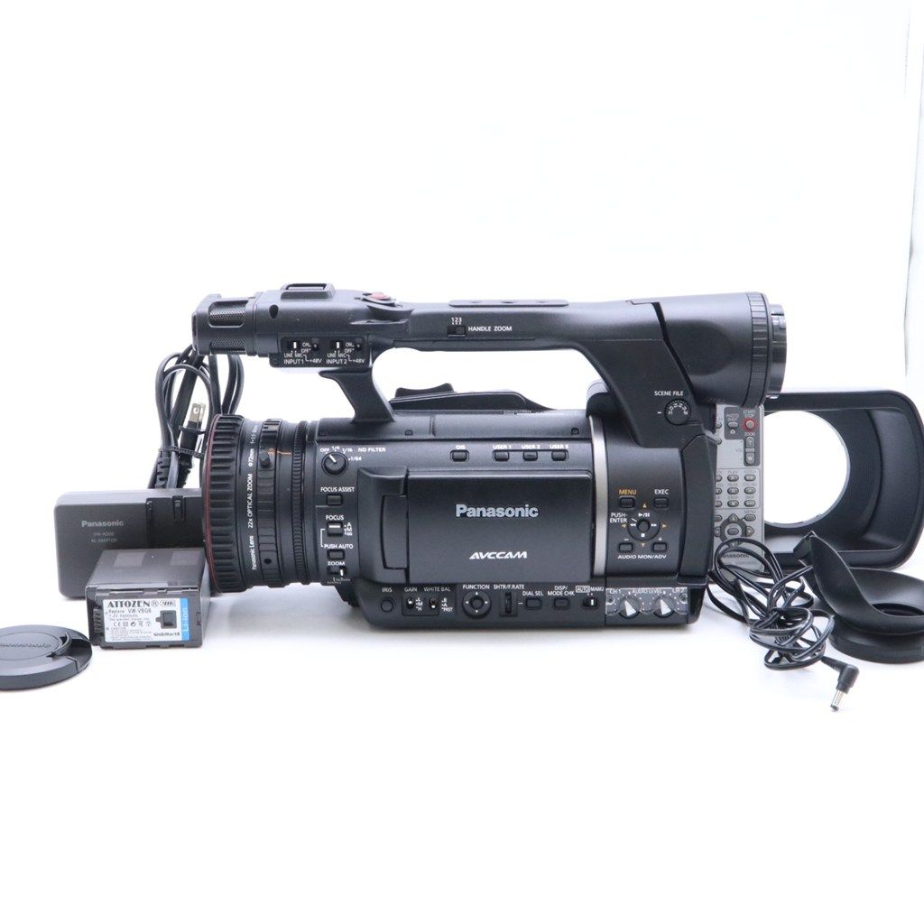 極上品】 Panasonic AG-AC160A AVCHDカメラレコーダー #6837 - メルカリ