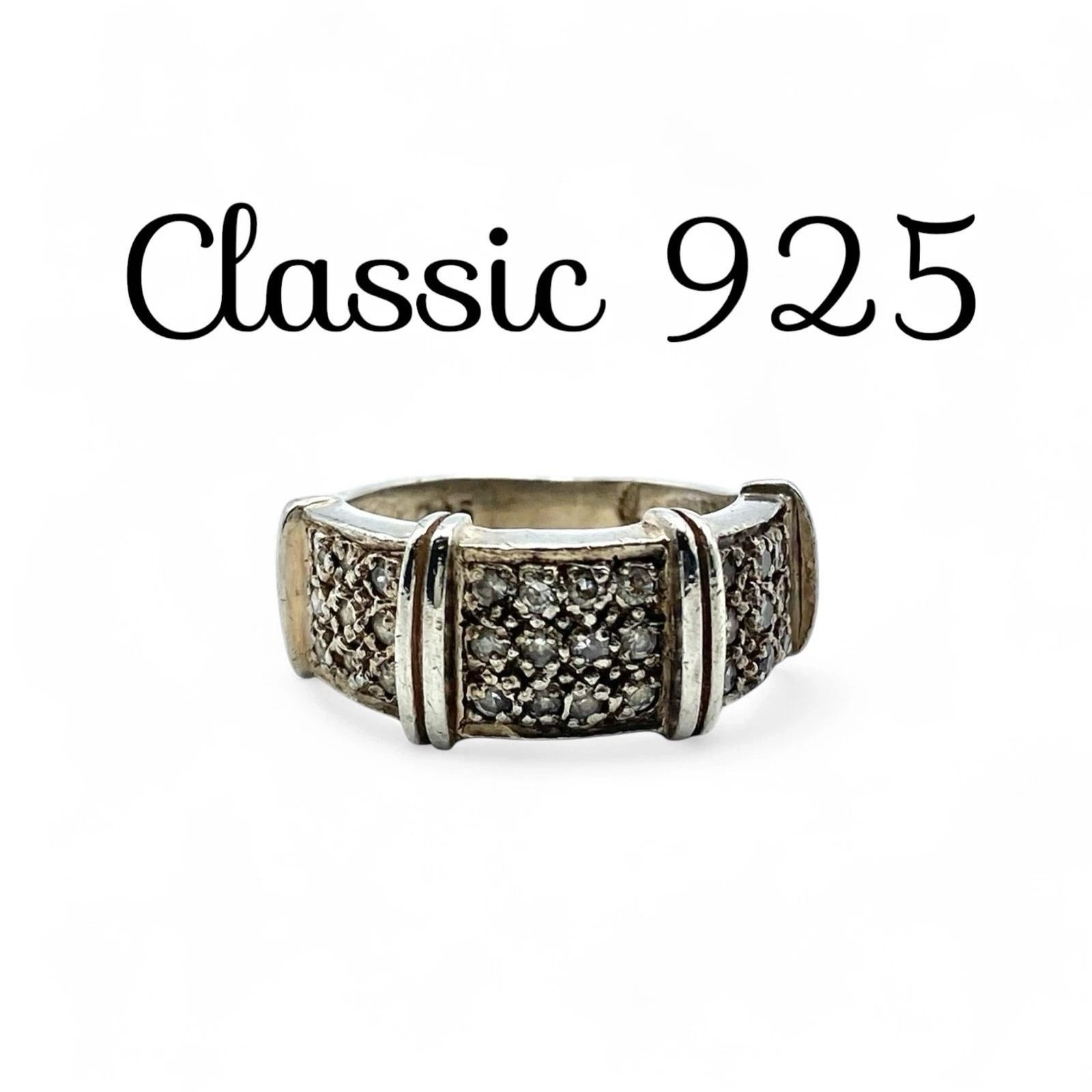 メキシコ製 VINTAGE ヴィンテージシルバー925 シェルデザインリング