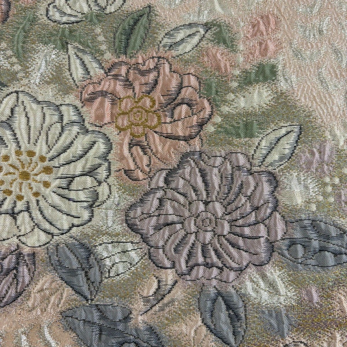 502my79◇辻ヶ花 上品なピンク系 金糸 銀糸 六通 袋帯◇美品 502my79◇辻ヶ花 上品なピンク系 金糸 銀糸 六通 袋帯◇美