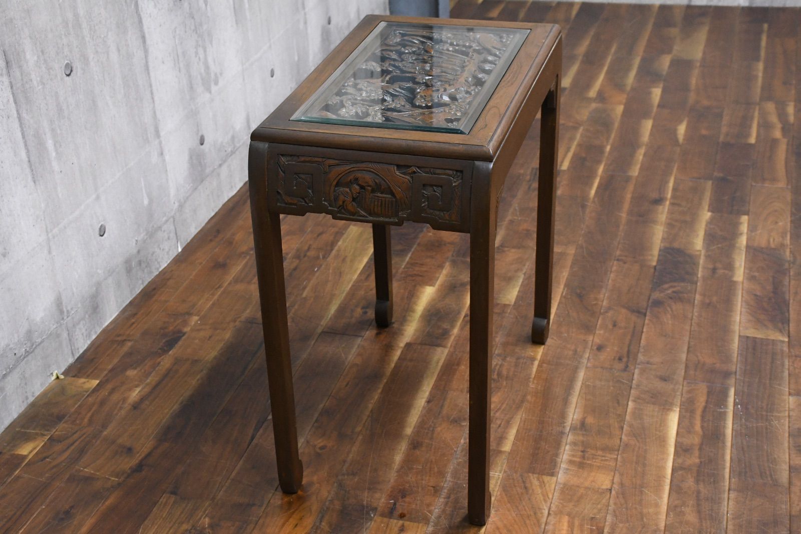 ⭐️がんも様 御専用⭐️【美品】和机 飾り台 唐木透かし彫り 着せ替えシェード ⭐️がんも様 御専用⭐️【美品】和机 飾り台 唐木透かし彫り 着せ替え