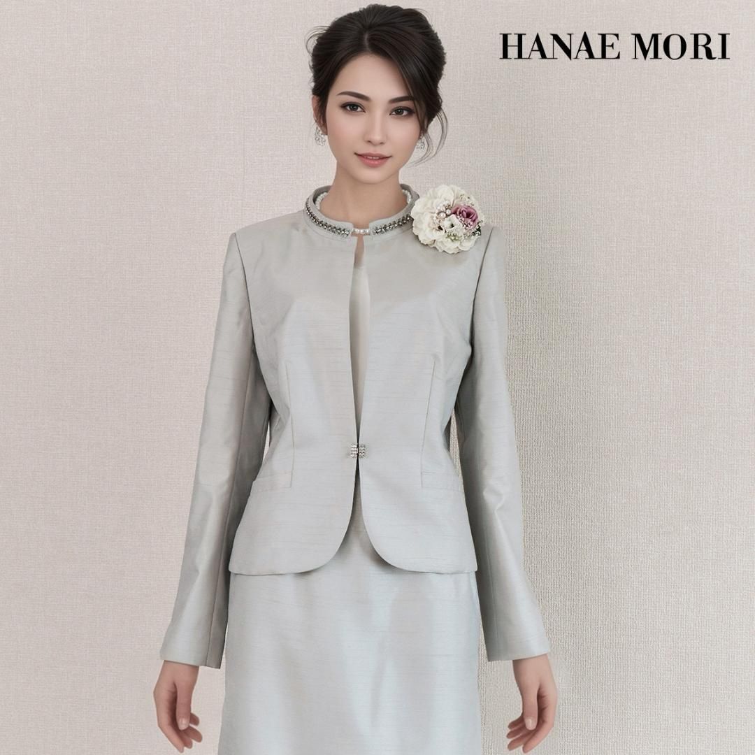 ハナエモリ11号 上下スーツ HANAE MORI（ハナエモリ） スーツ セットアップ 上下セット ジャケット