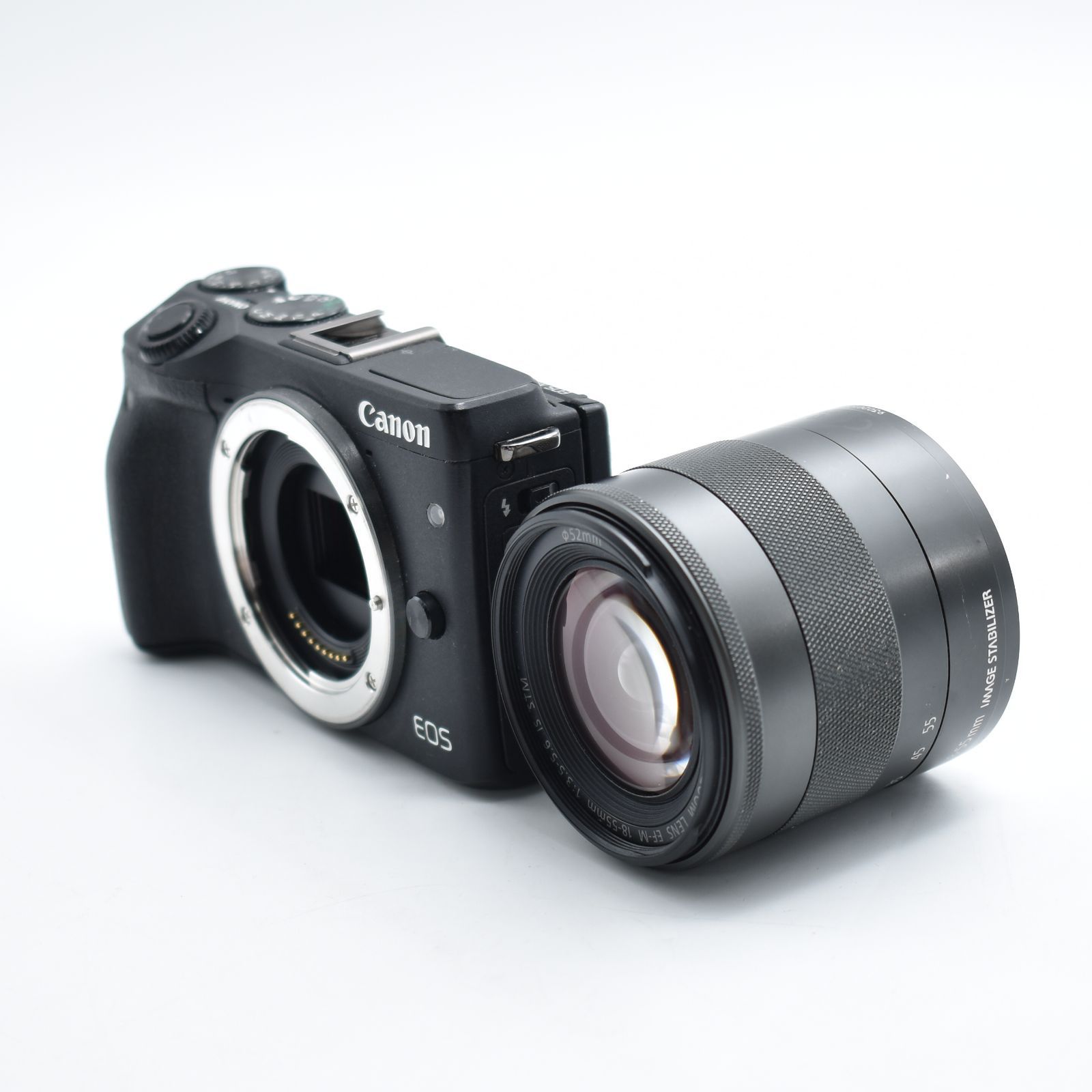 BY#10896 Canon ミラーレス一眼カメラ EOS M3 レンズキット(ブラック
