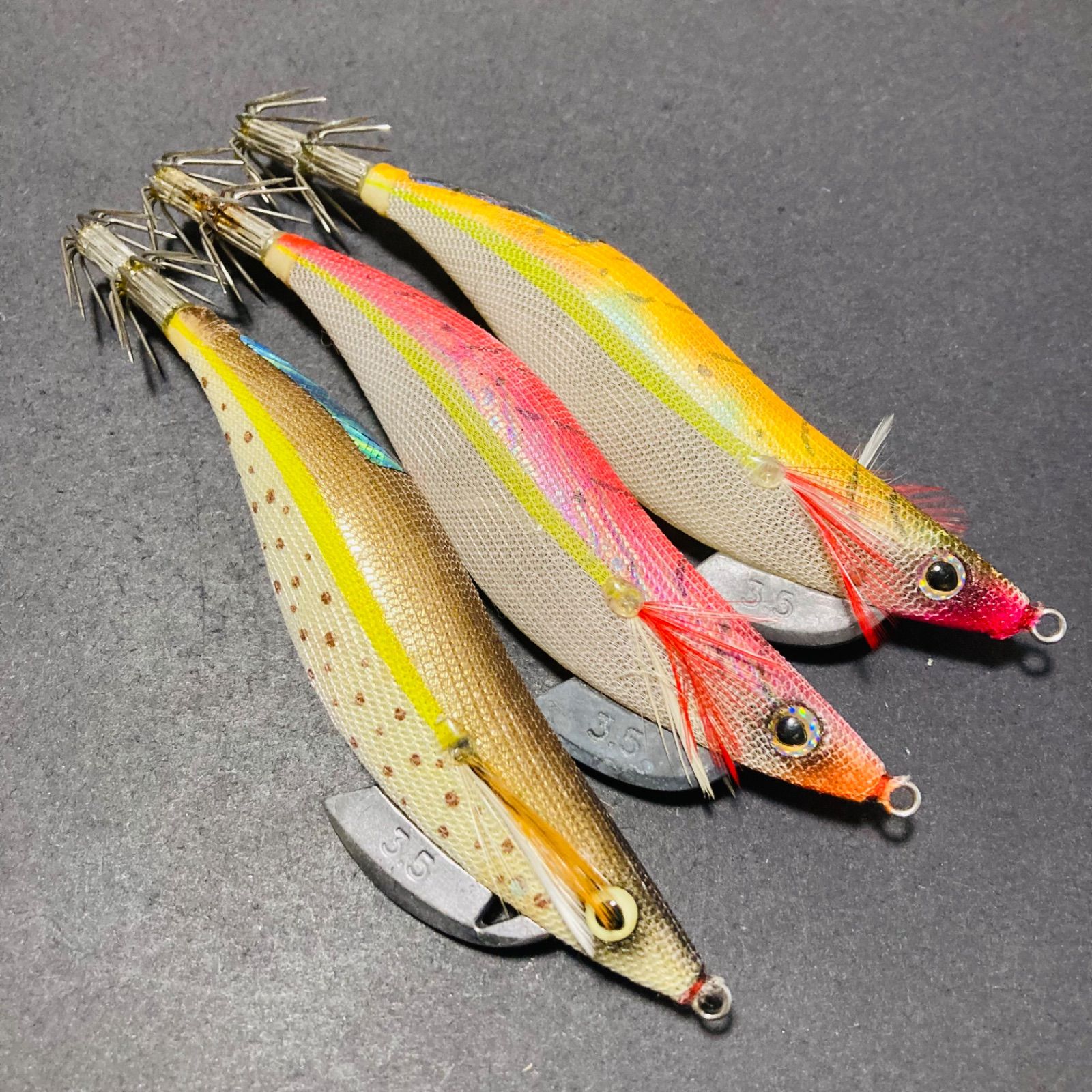 アオラ 帝皇 3.5号 廃盤 エギ エギセット AORA Teiou DUEL YO-ZURI Egi