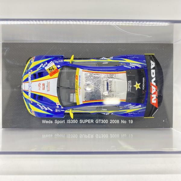 中古】 開封) 1/43 エブロ ウェッズスポーツ IS350 スーパー