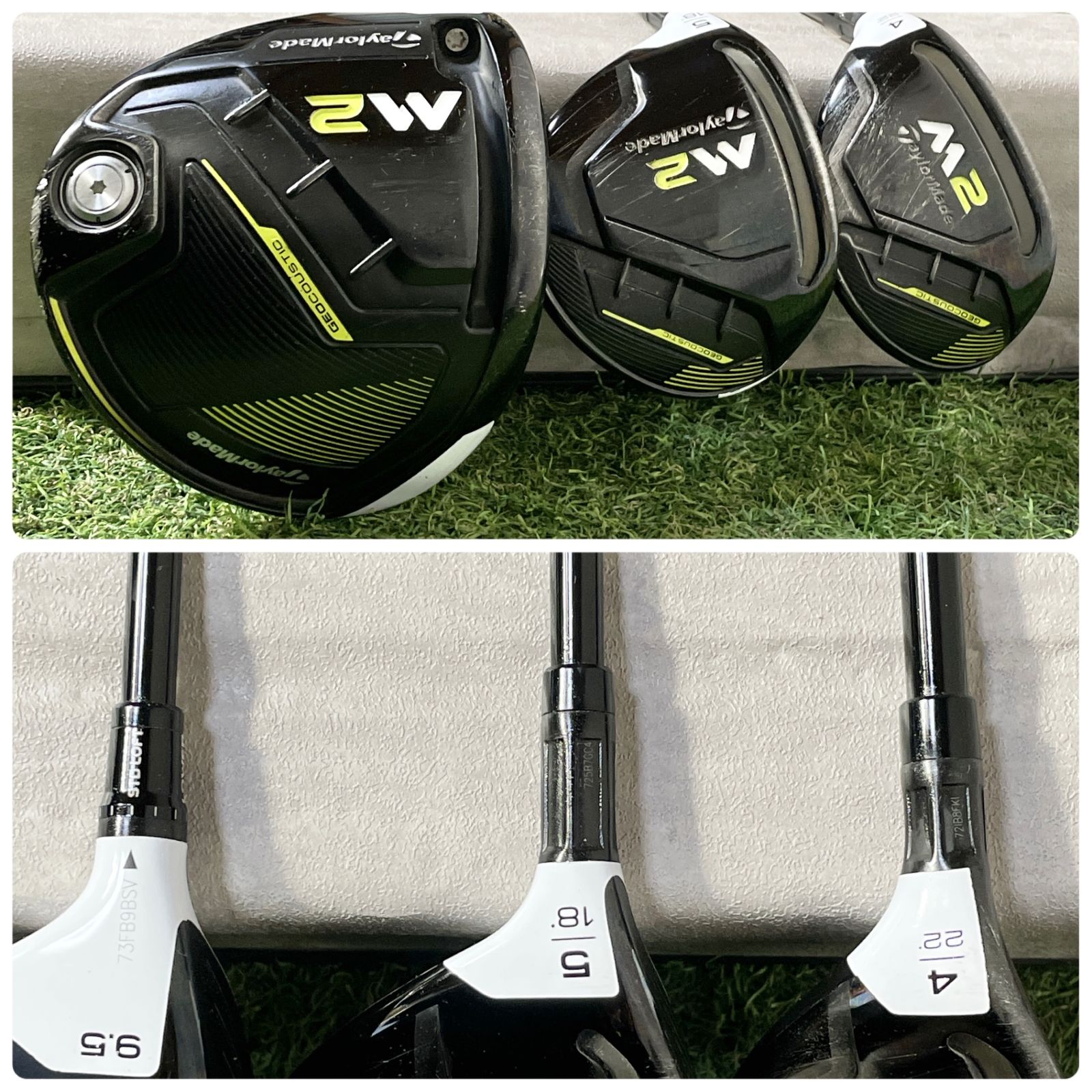 貴重レフティ】TaylorMade M2 テーラーメイド エム2 ゴルフクラブ