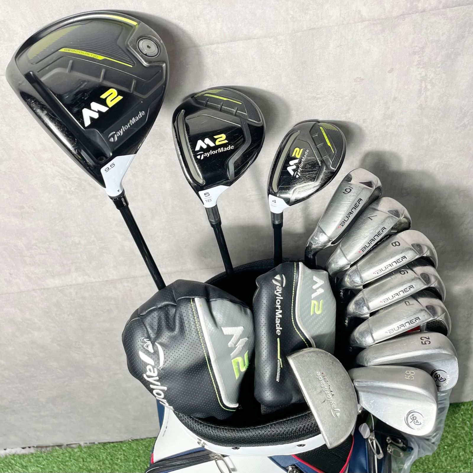 【貴重レフティ】テーラーメイド M2 ゴルフクラブセット S メンズ 左 11本 貴重レフティ】TaylorMade M2 テーラーメイド エム2 ゴルフクラブ