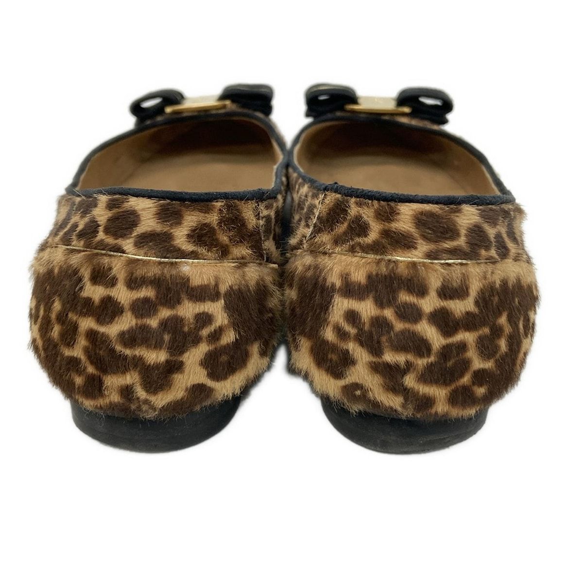 サルバトーレフェラガモ パンプス 7 1/2 レディース ヴァラ ベージュ