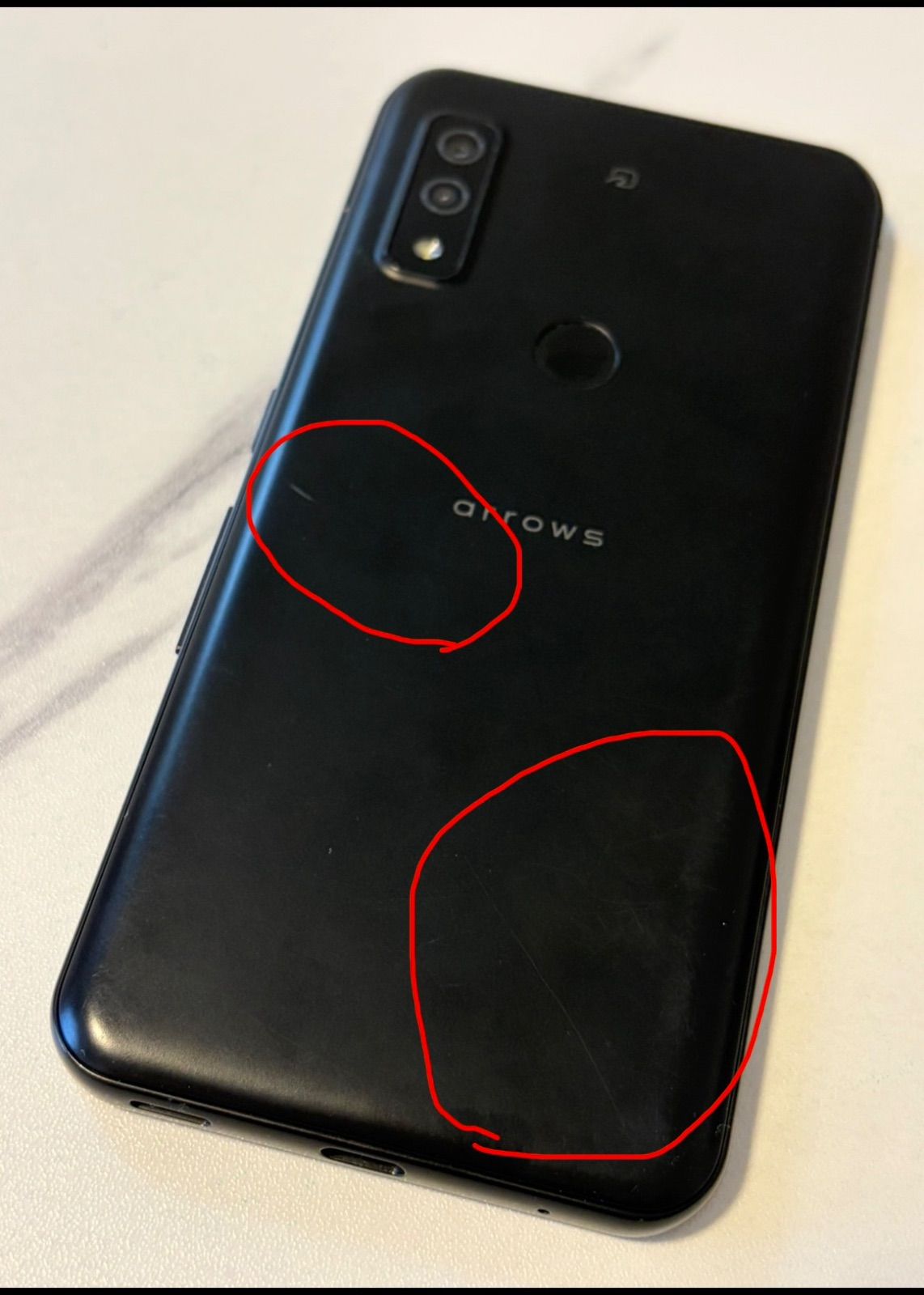 arrows We FCG01(ブラック)64GB - メルカリ