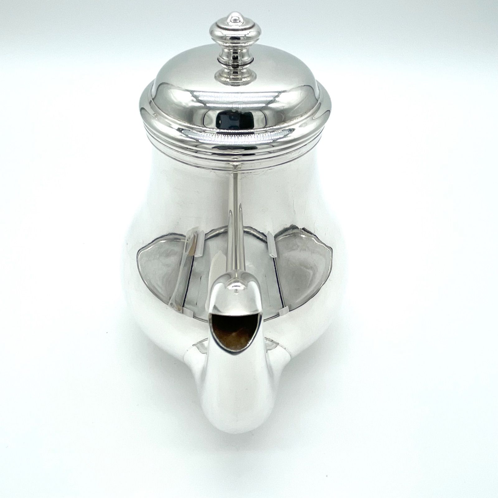 クリストフル ティーポット アルビ シルバーコーティング 蓋付き 急須