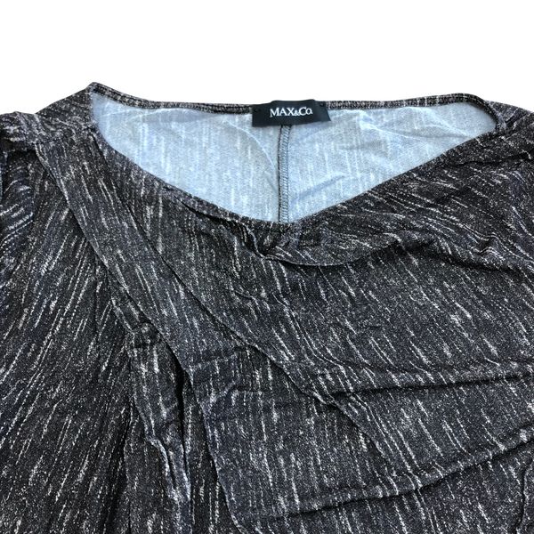マックスアンドコー MAX&CO チュニック ワンピース丈 薄手 長袖