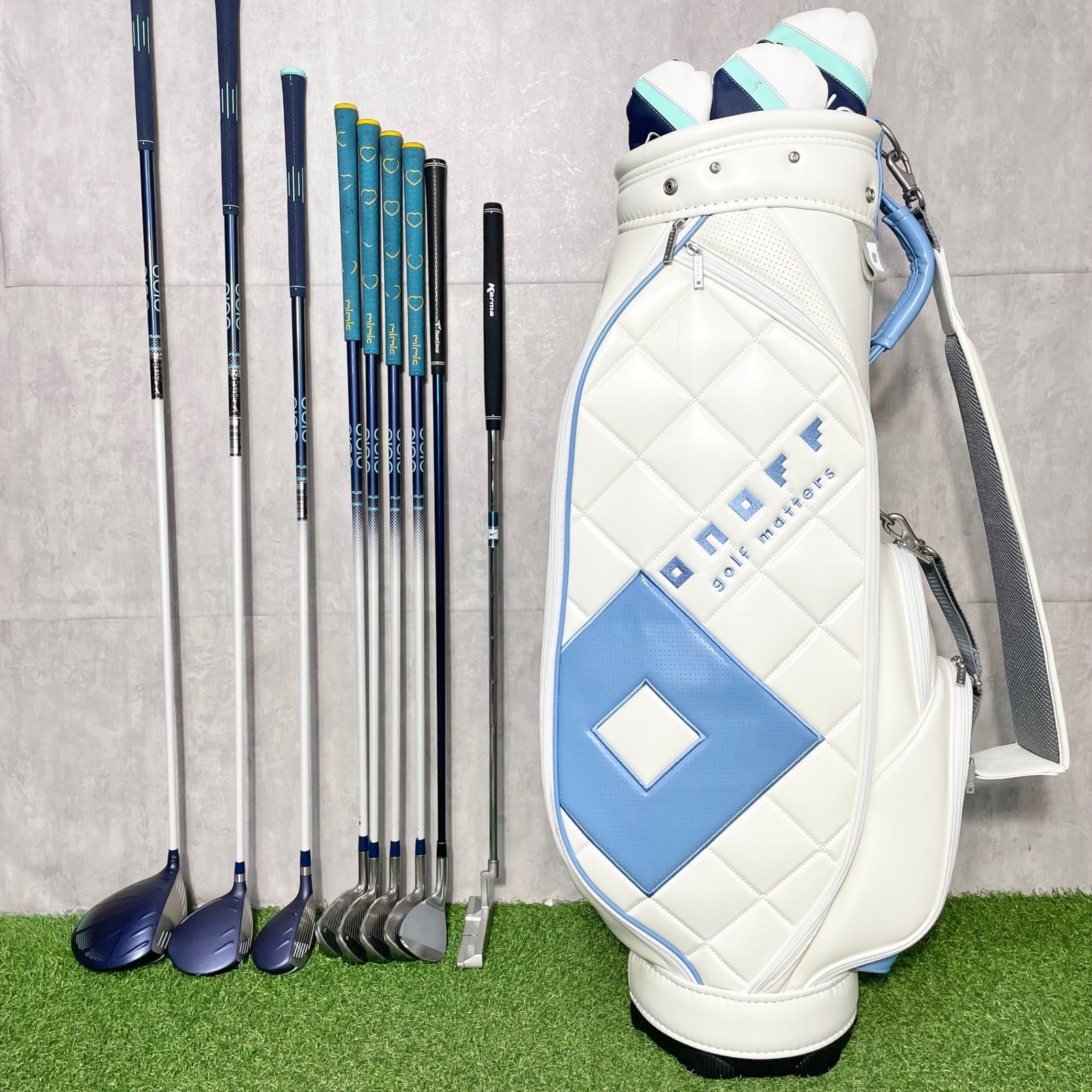 PING GLe レディース L ゴルフクラブセット 9本 右 ピン ジーエルイー