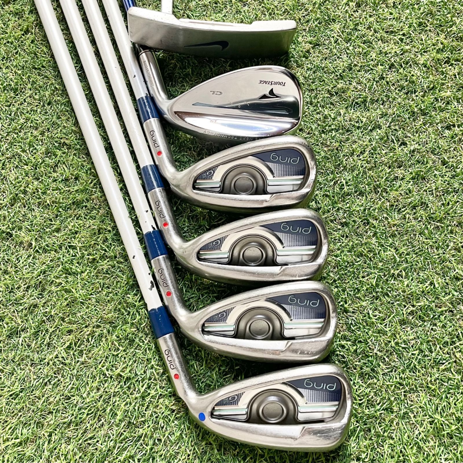 PING GLe レディース L ゴルフクラブセット 9本 右 ピン ジーエルイー