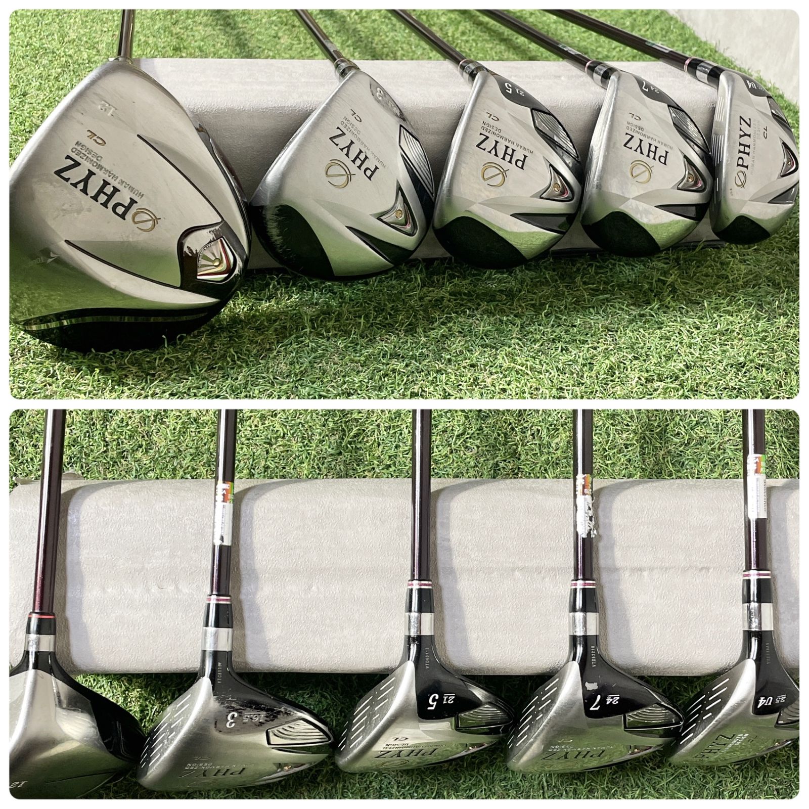 豪華12本 ブリヂストン FHYZ マグレガー レディースゴルフセット 初心者 超豪華12本】BRIDGESTONE PHYZ CL ゴルフクラブセット レディース L 12