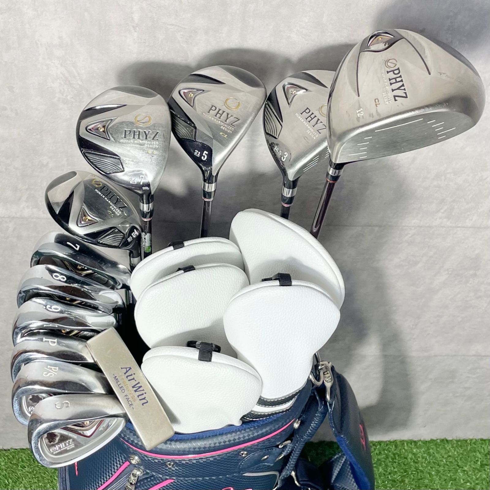 超豪華12本】BRIDGESTONE PHYZ CL ゴルフクラブセット レディース L 12