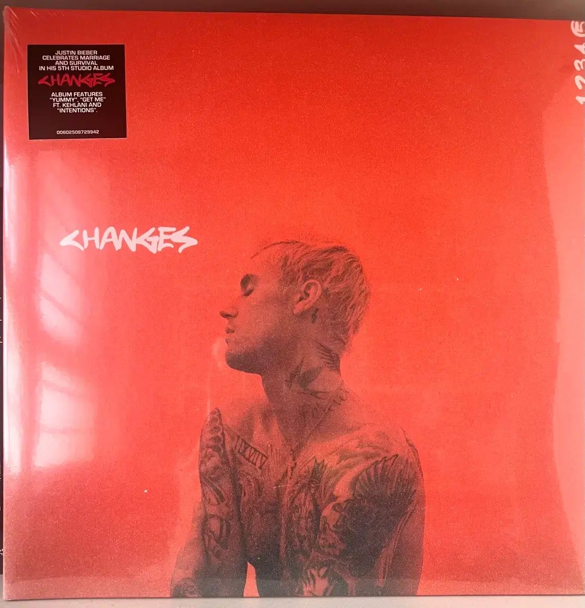 ジャスティン・ビーバー 5 家 changes lp - メルカリ