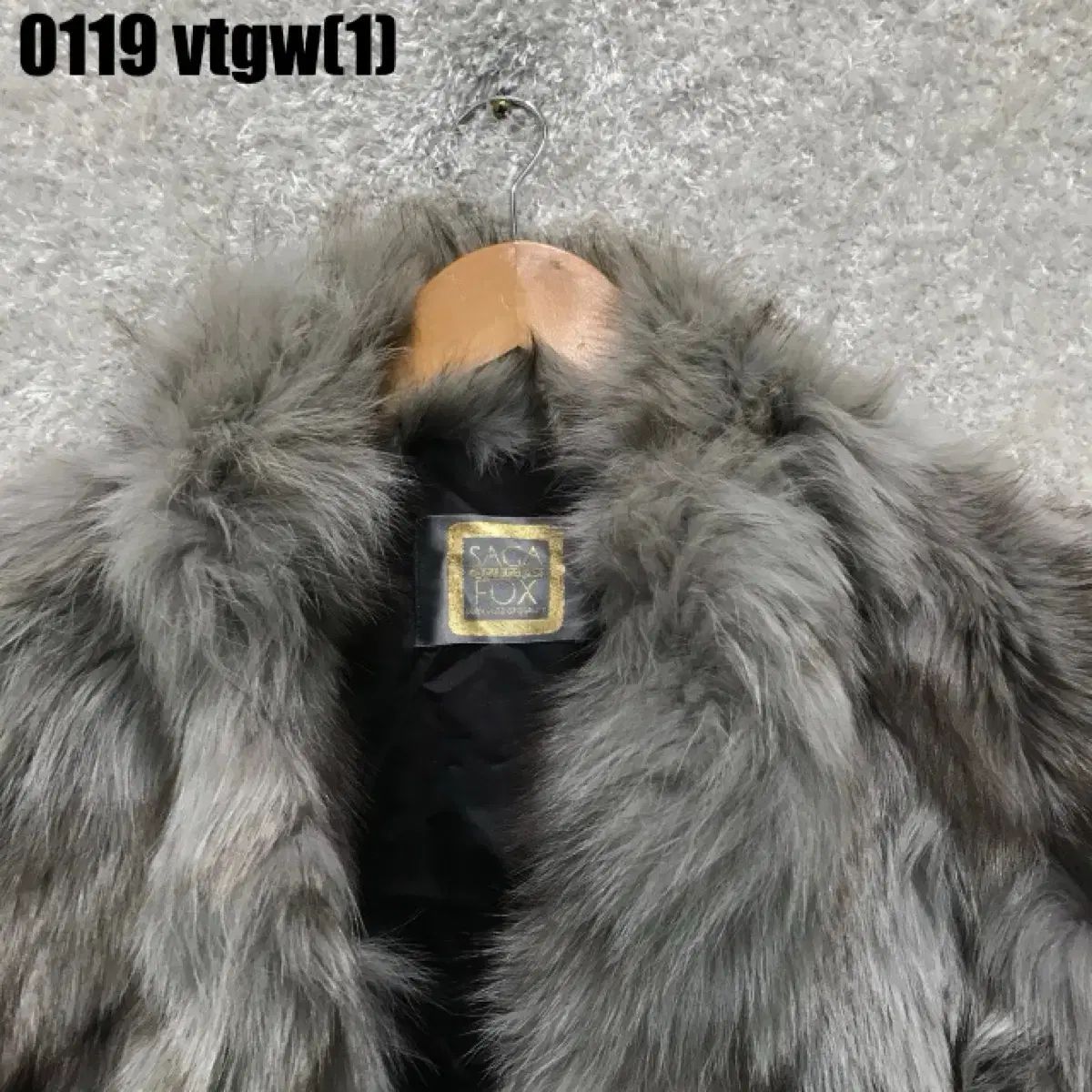 SAGA FOX グレー ファーコート SAGA FOX スタイル グレー ファー コート F - メルカリ