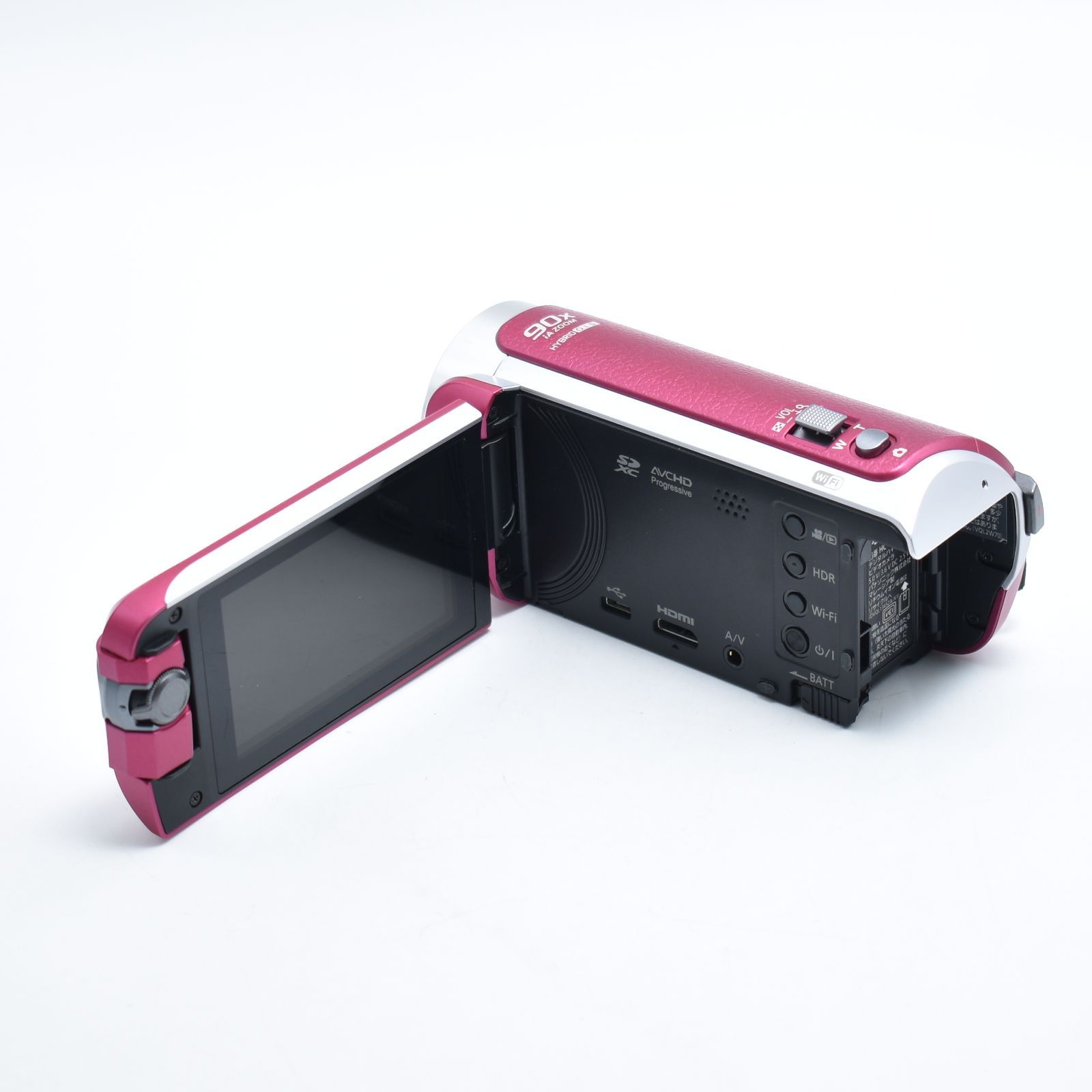 B#10841 パナソニック HDビデオカメラ 64GB ワイプ撮り 高倍率90倍