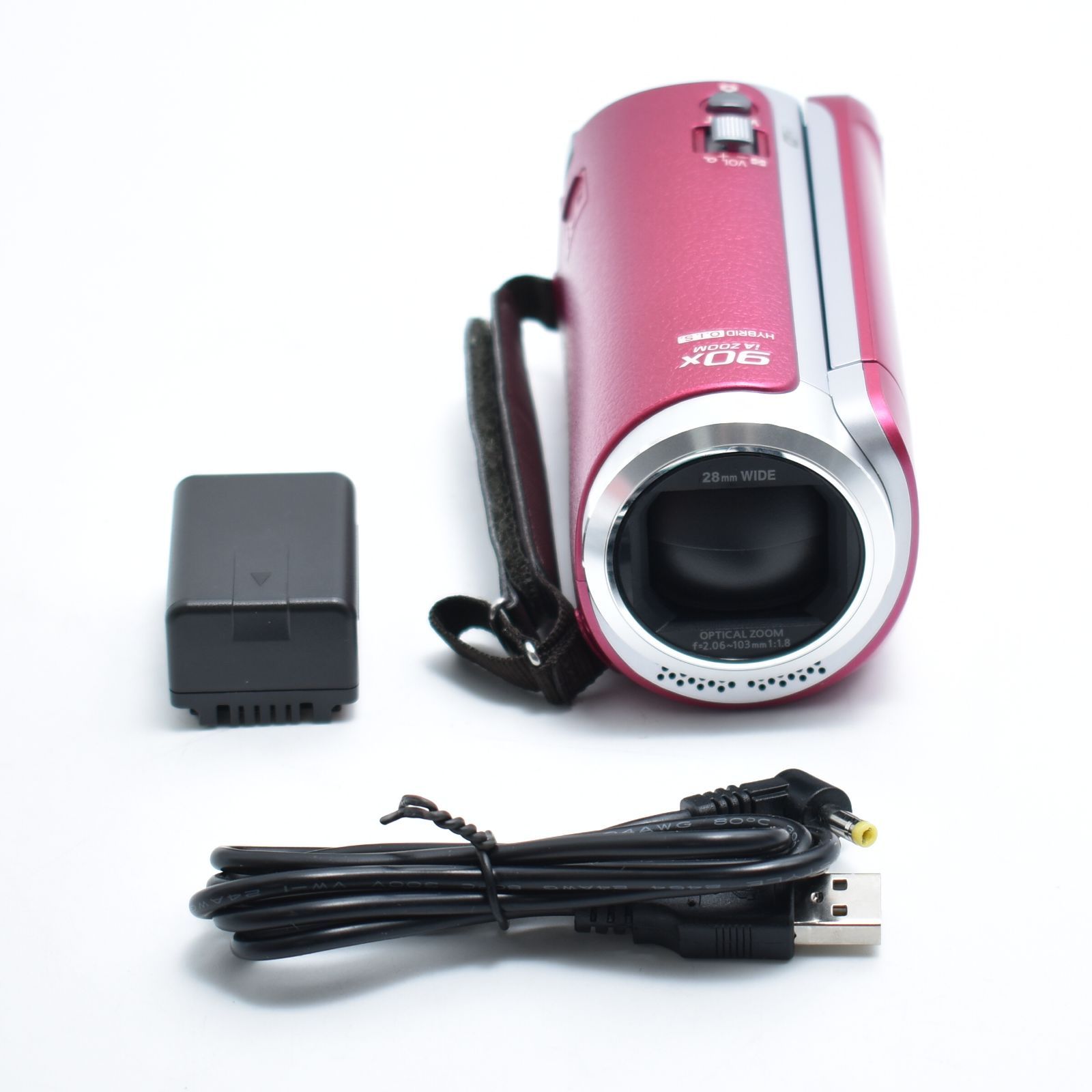 B#10841 パナソニック HDビデオカメラ 64GB ワイプ撮り 高倍率90倍